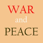 war and peace by leo tolstoy android application logo